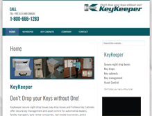 Tablet Screenshot of keykeeper.net